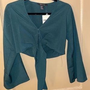 Brand new  forever 21 cropped blouse!